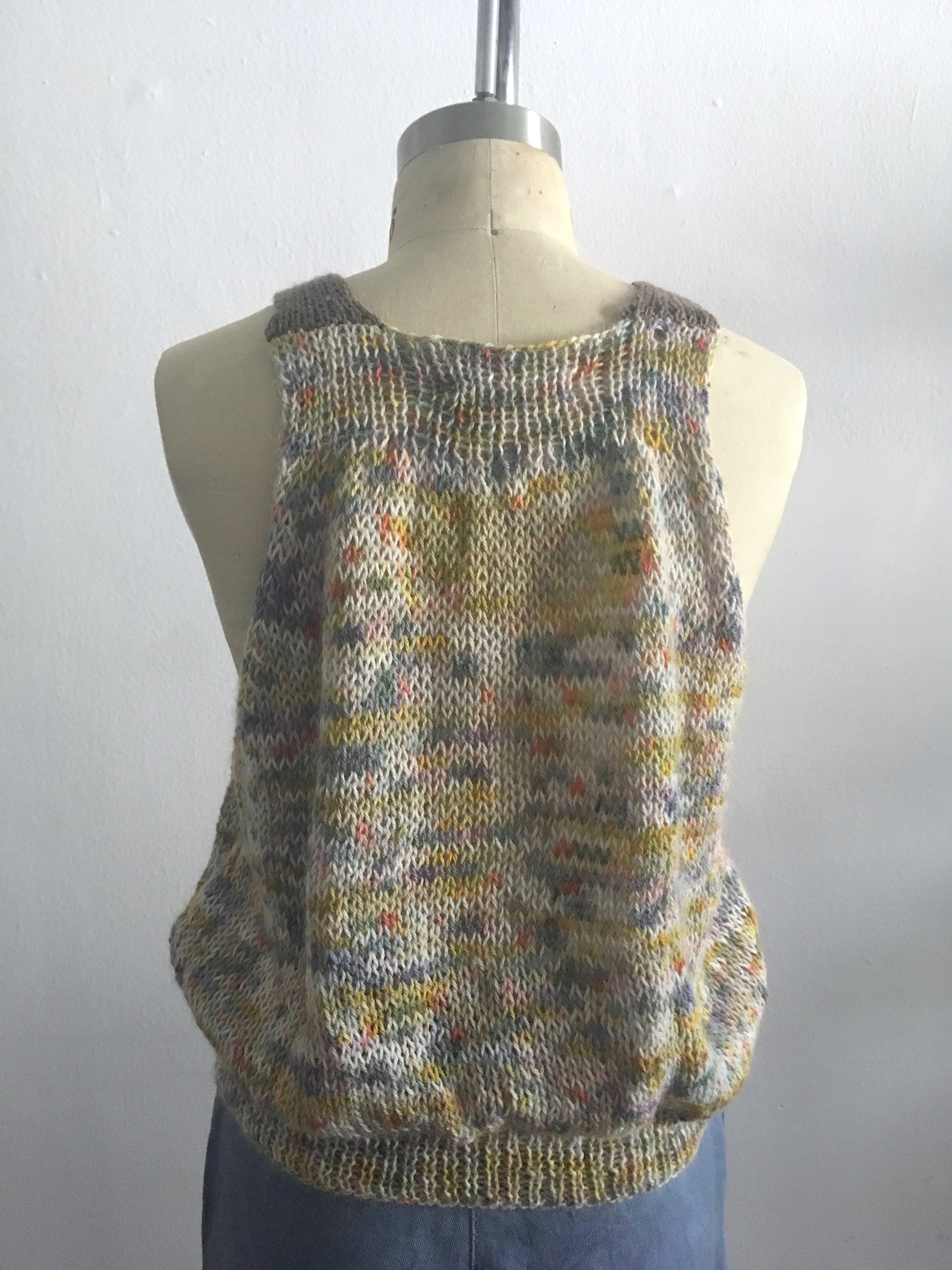 Sleeveless Blouson Alpaca Sweater — Jane Round Sleeveless Blouson Alpaca Sweater — Jane Round